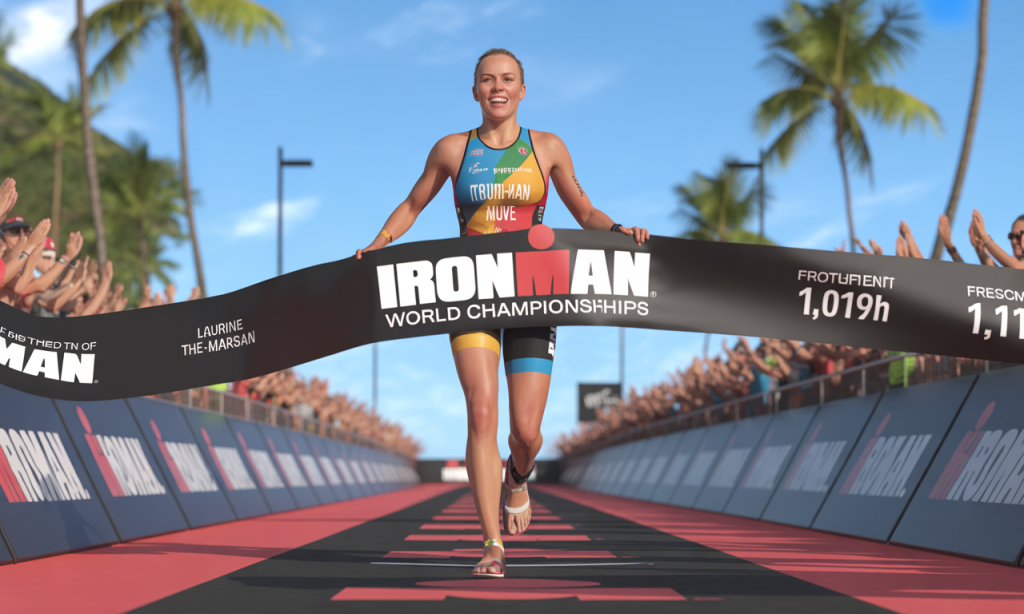 découvrez la performance remarquable de laurine thomas, triathlète originaire de mont-de-marsan, qui s’est classée 1 019e lors des prestigieux championnats du monde d’ironman à hawaï !