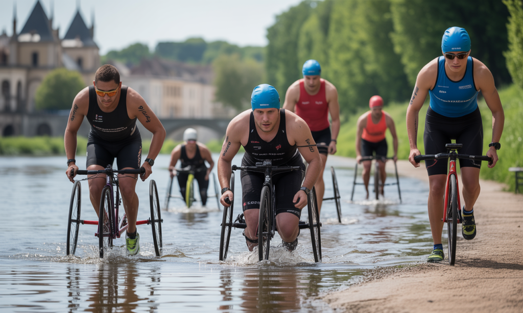 découvrez le stage para triathlon organisé par la ligue bourgogne-franche-comté à nevers, une immersion au cœur de la préparation et de la passion des athlètes handisport.