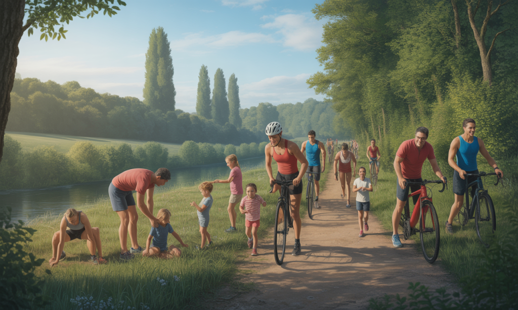 inscrivez-vous ce vendredi au triathlon nature & famille en vendée et préparez-vous à une aventure sportive unique en pleine nature, idéale pour toute la famille !