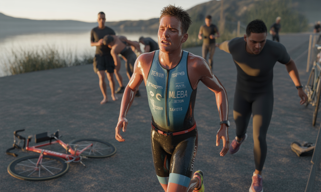 découvrez le récit poignant d'un champion de triathlon dont la carrière prometteuse s'est tragiquement interrompue lors d'un entraînement brutal. un hommage émouvant à un athlète exceptionnel.