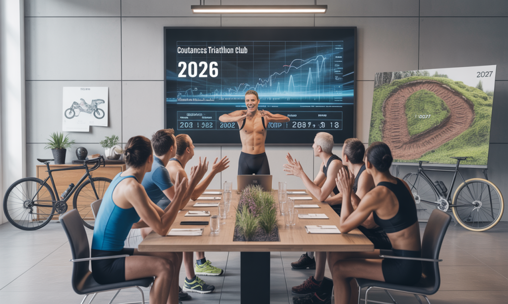 découvrez la date officielle du triathlon 2026 dévoilée lors de l'assemblée générale du club de triathlon de coutances, ainsi que le projet ambitieux de trail prévu pour 2027.