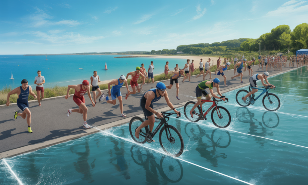 découvrez l'innovation du palmyre triathlon avec une épreuve unique en charente-maritime, alliant sport et découverte dans un cadre exceptionnel.